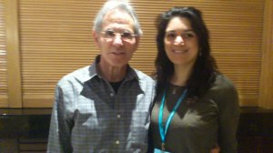 Jon Kabat-Zinn (left) and myself, at the Mindfulness Conference in Chester in 2013.