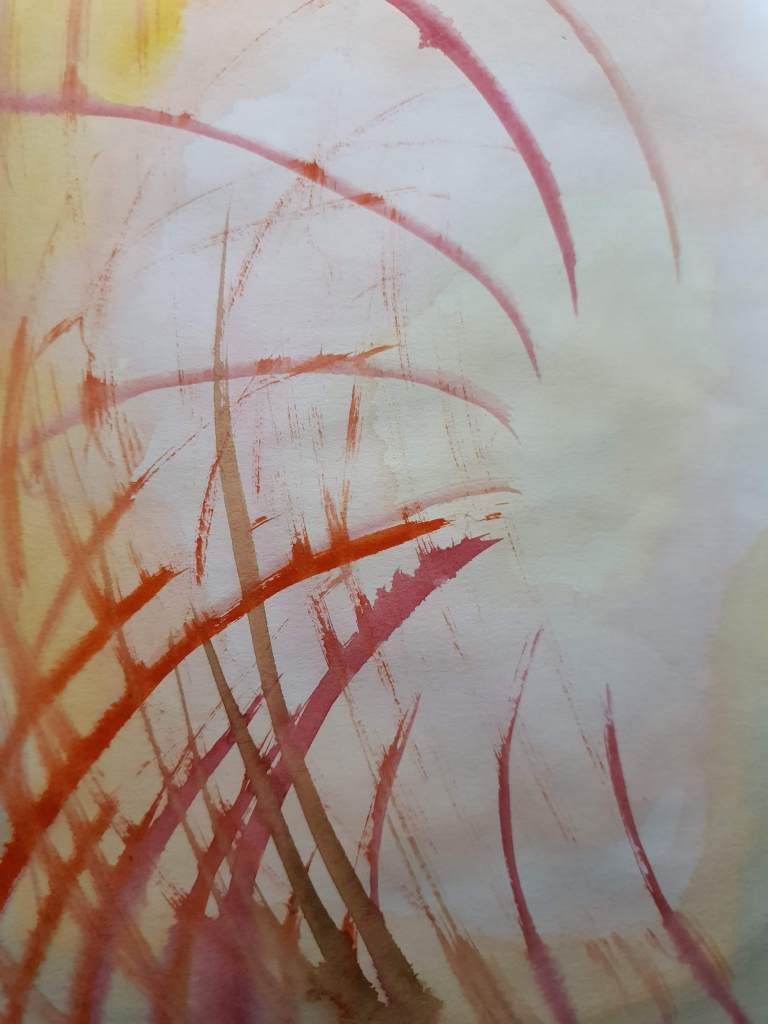 Personal painting from the imagination - original artwork by Guhyasakhi